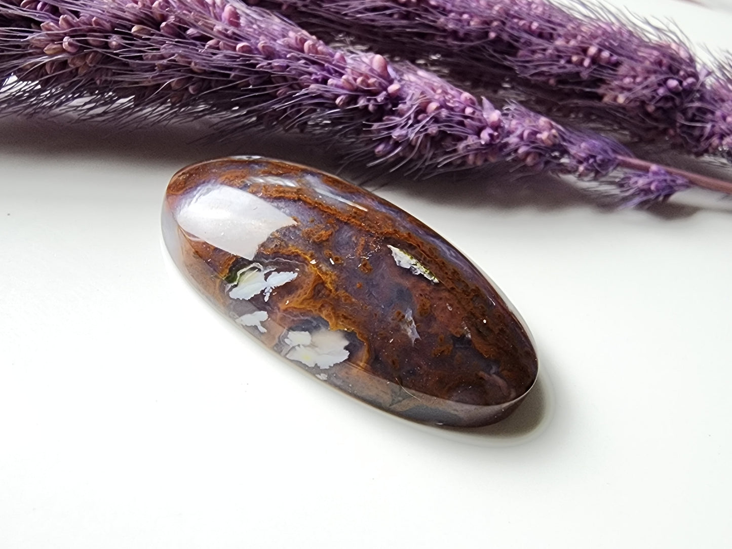San Carlos moss agate