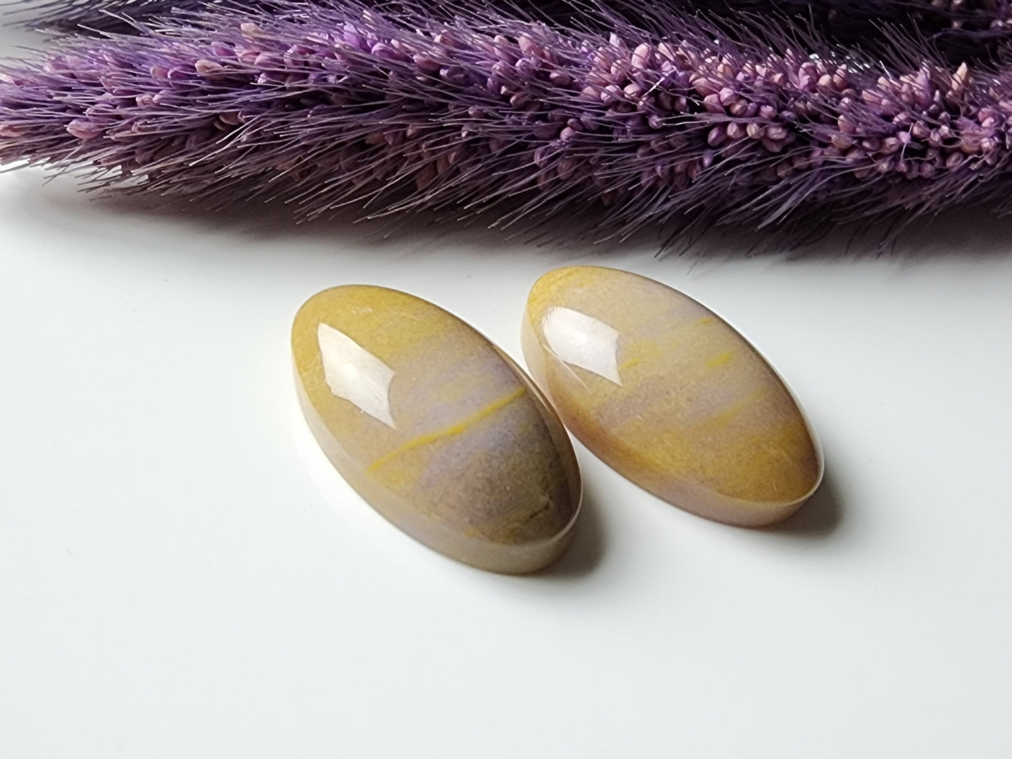Oregon Sunset jasper pair