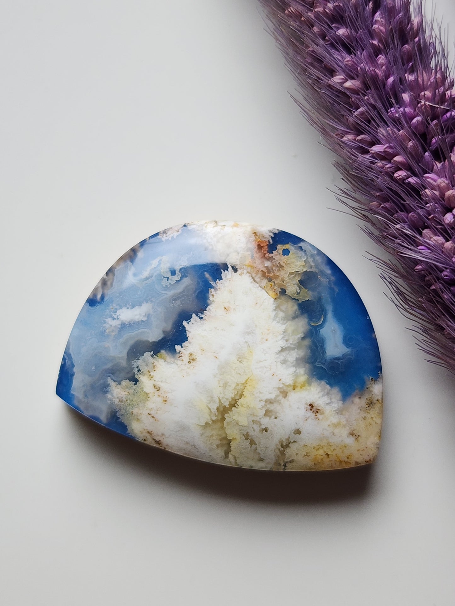 Belle Vista plume agate Doublet