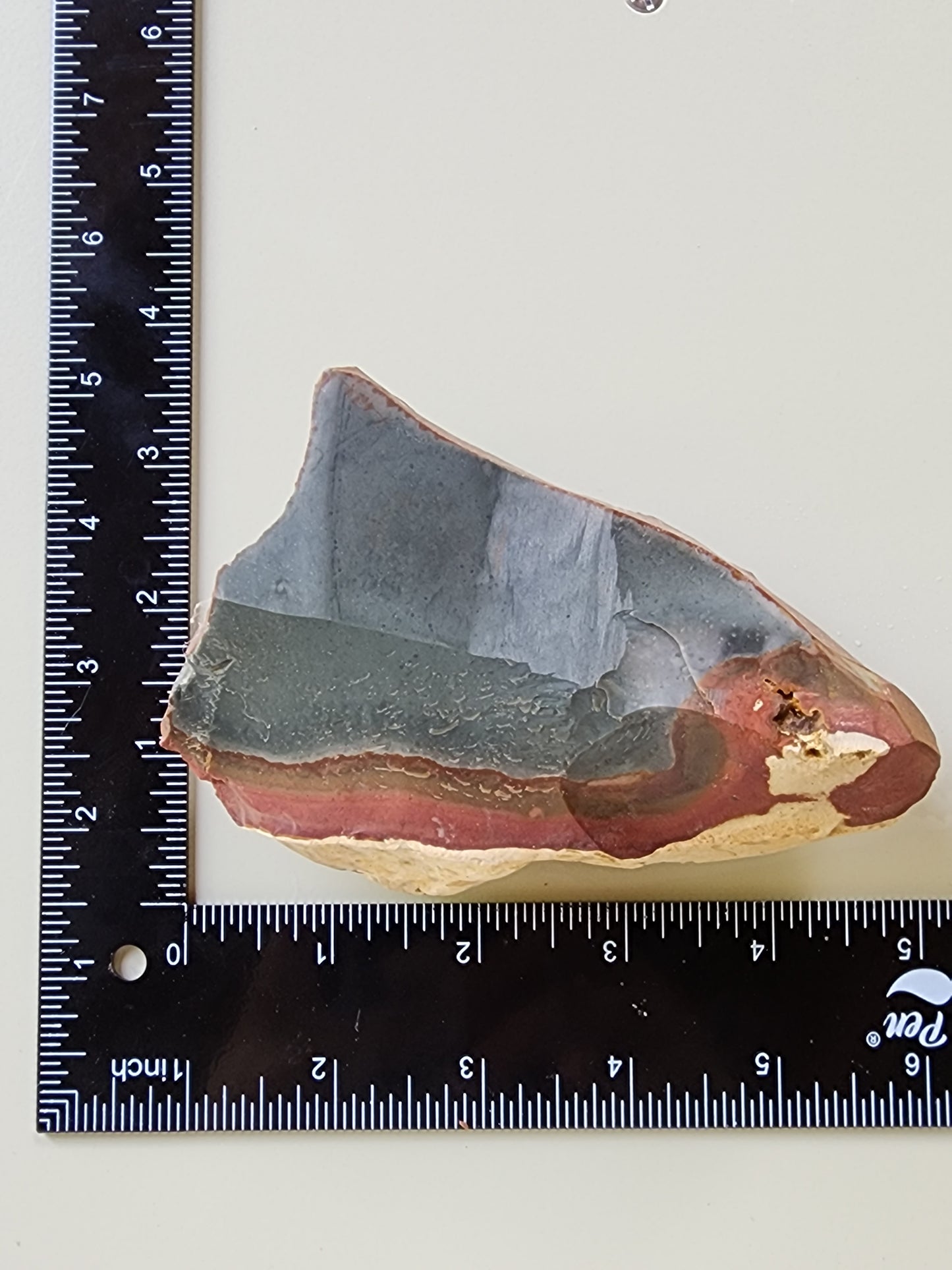 Polychrome jasper rough chunk