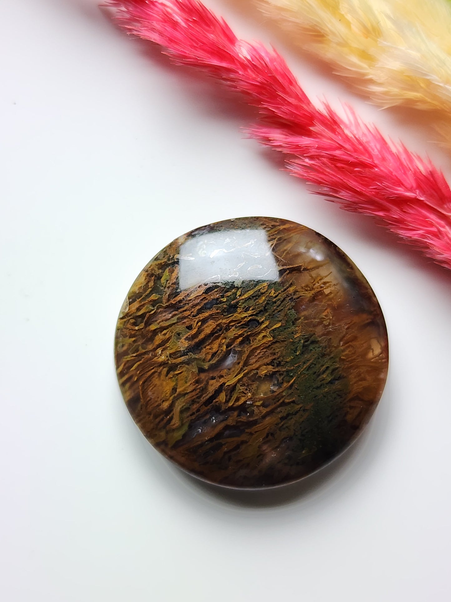 Priday Thunderegg moss agate