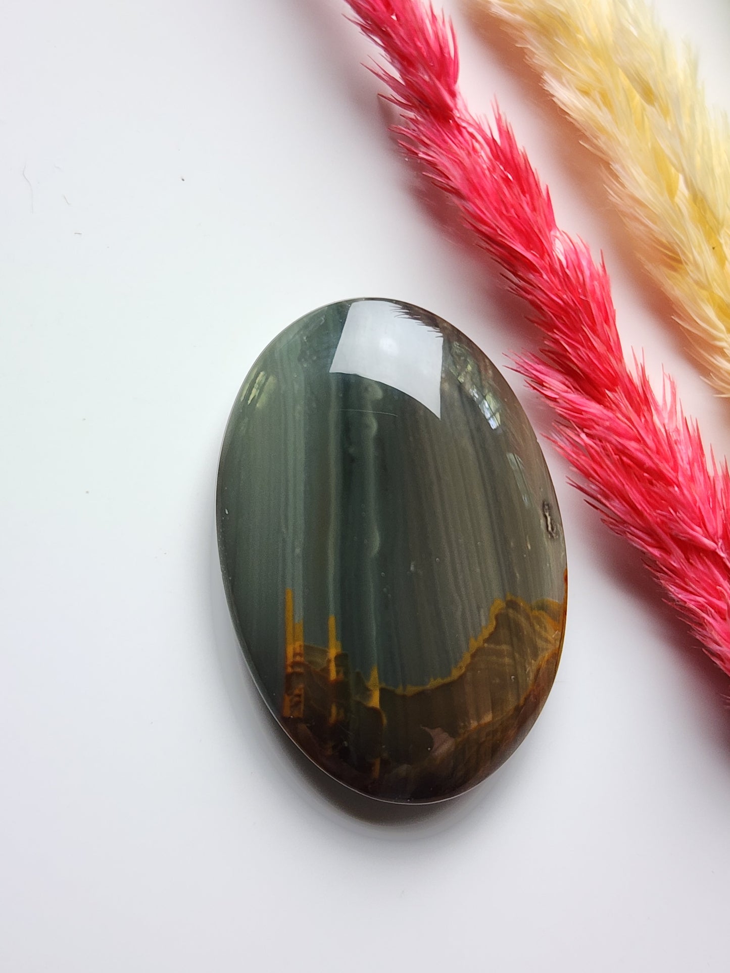 Blue mountain jasper
