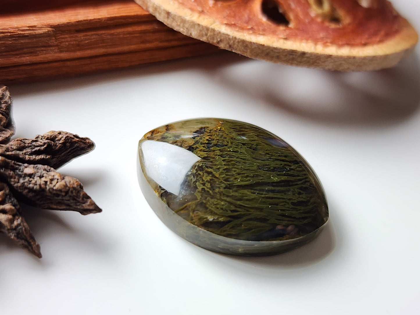 Priday Thunderegg moss agate