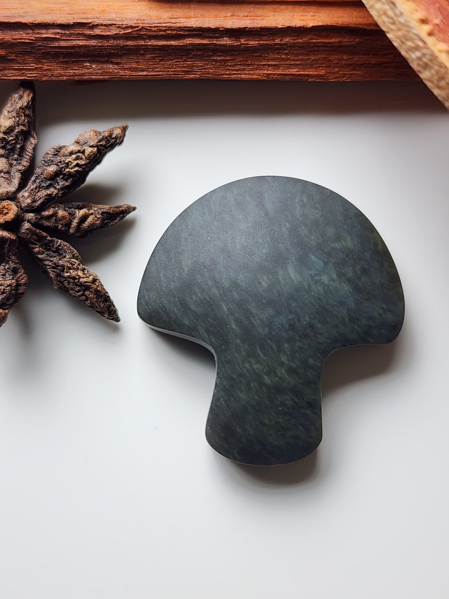 Velvet Obsidian Mushie (satin finished)