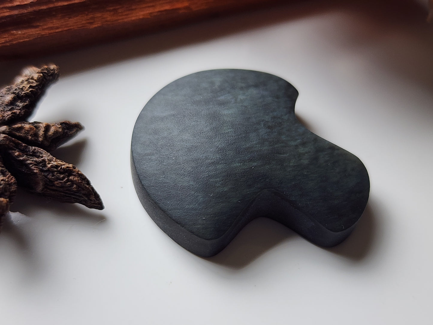 Velvet Obsidian Mushie (satin finished)