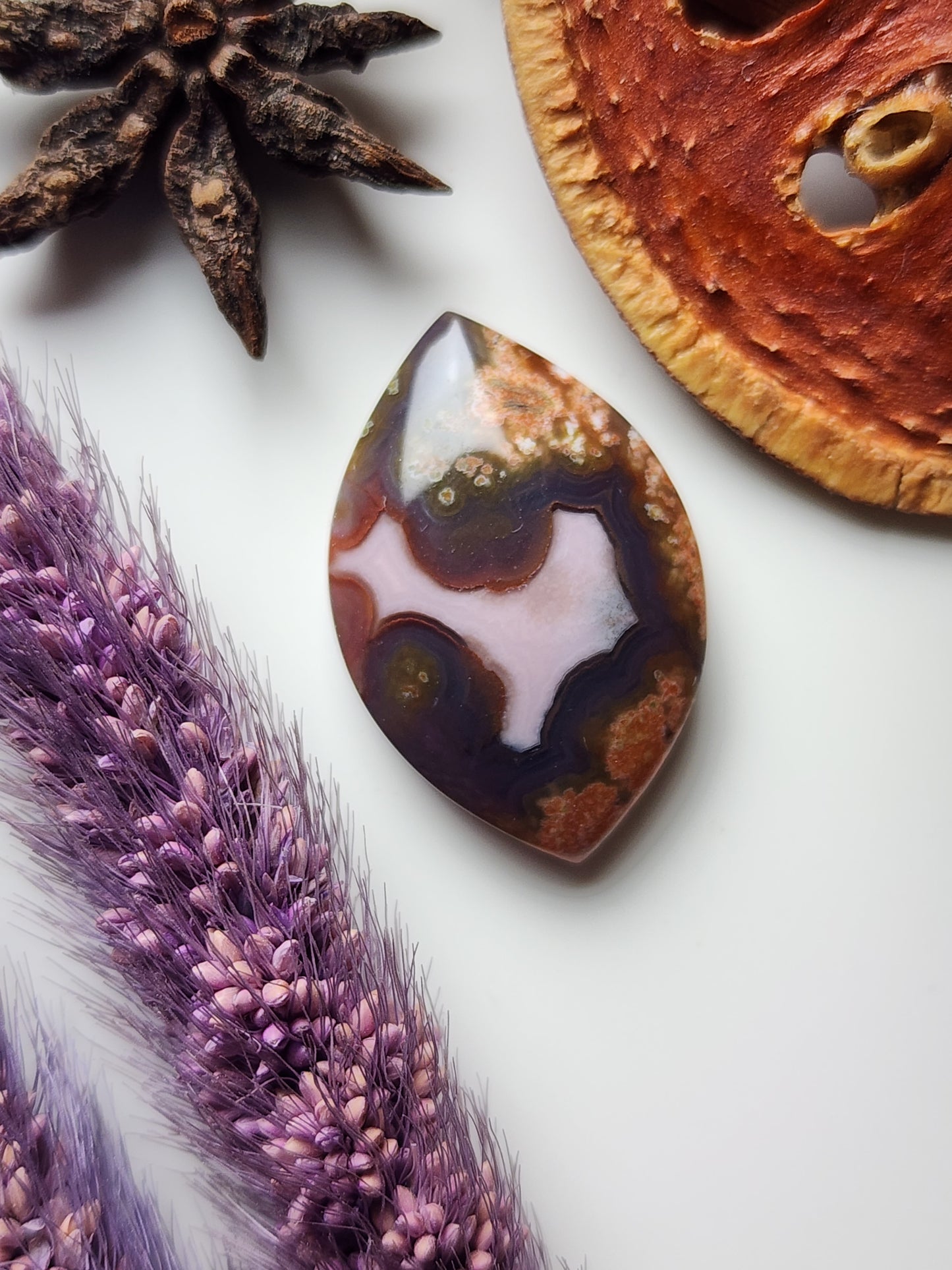 Purple passion agate