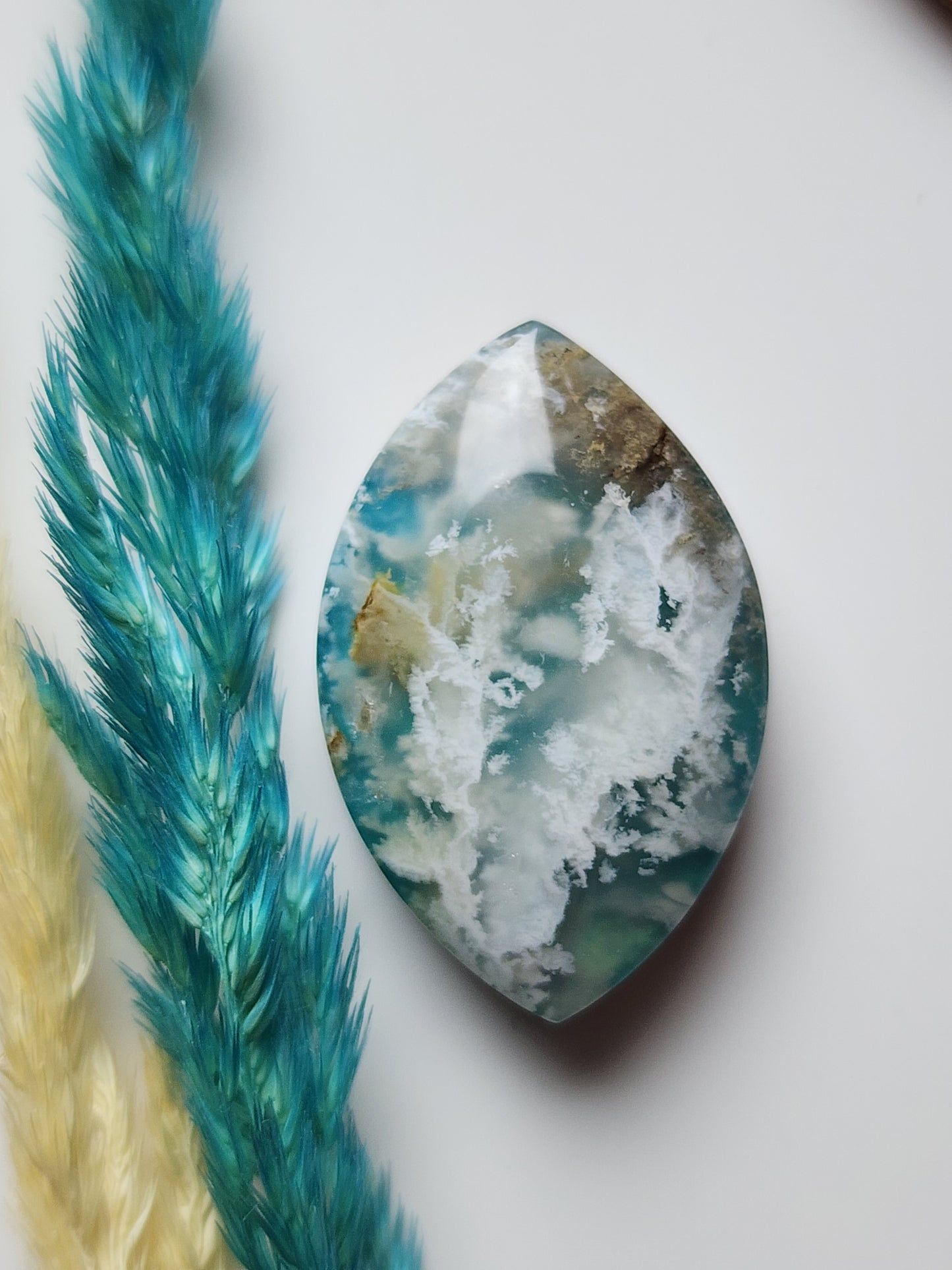 Bella Vista plume agate Doublet