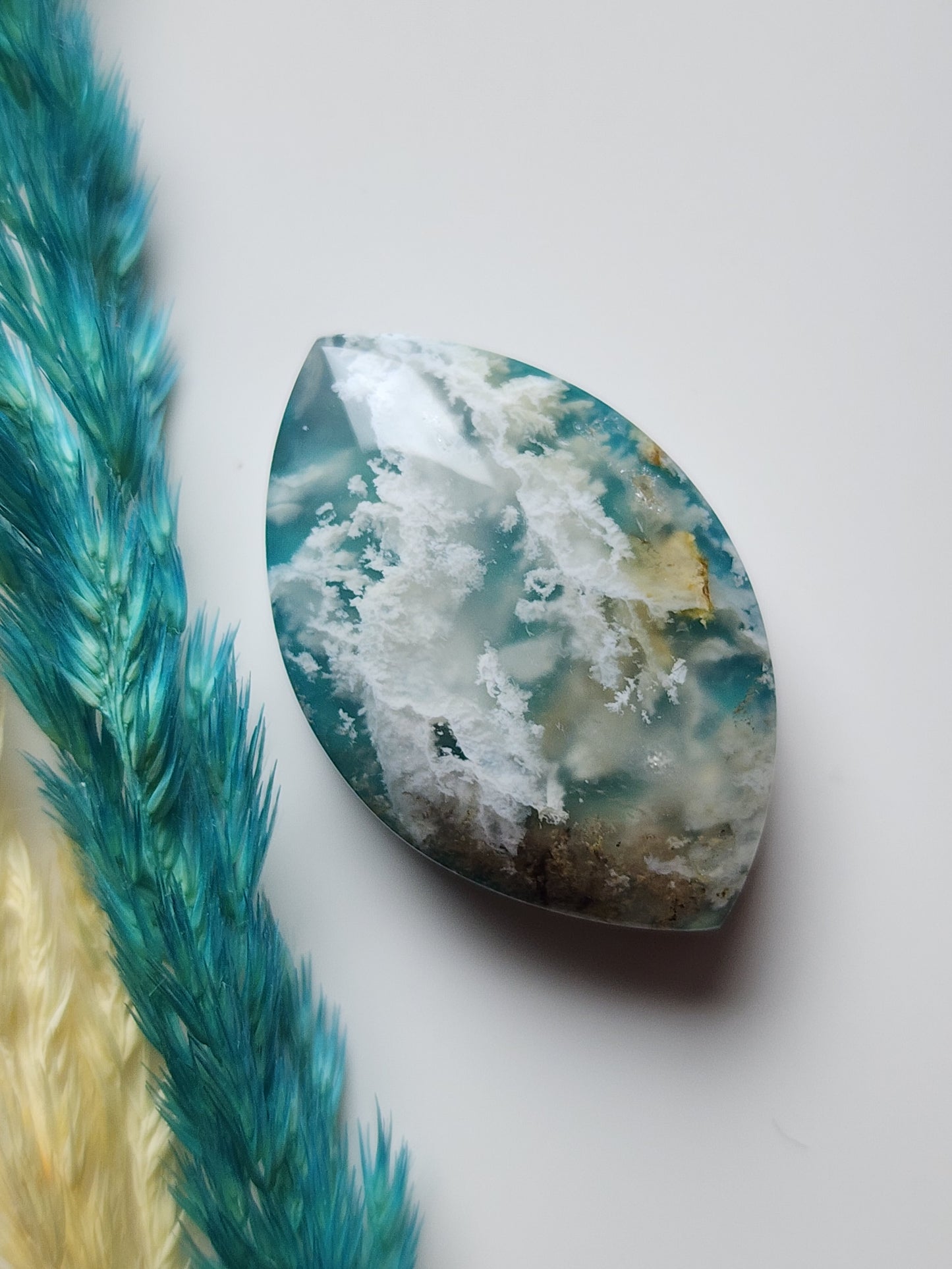 Bella Vista plume agate Doublet