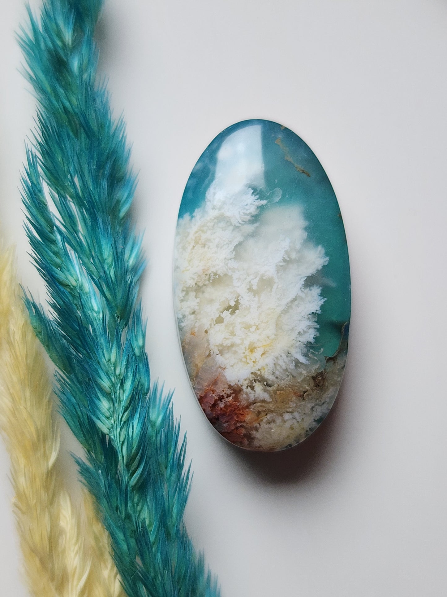 Bella Vista plume agate Doublet
