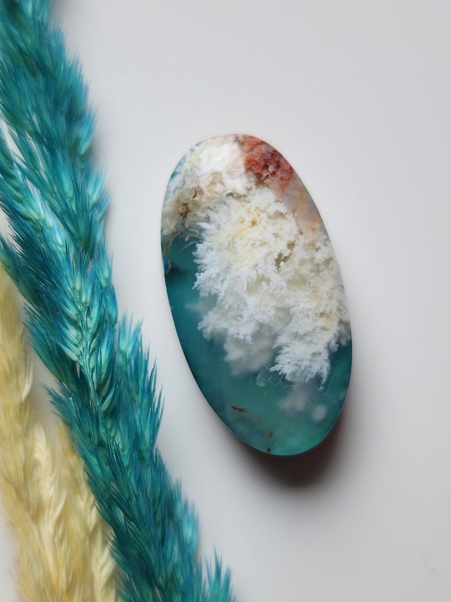 Bella Vista plume agate Doublet