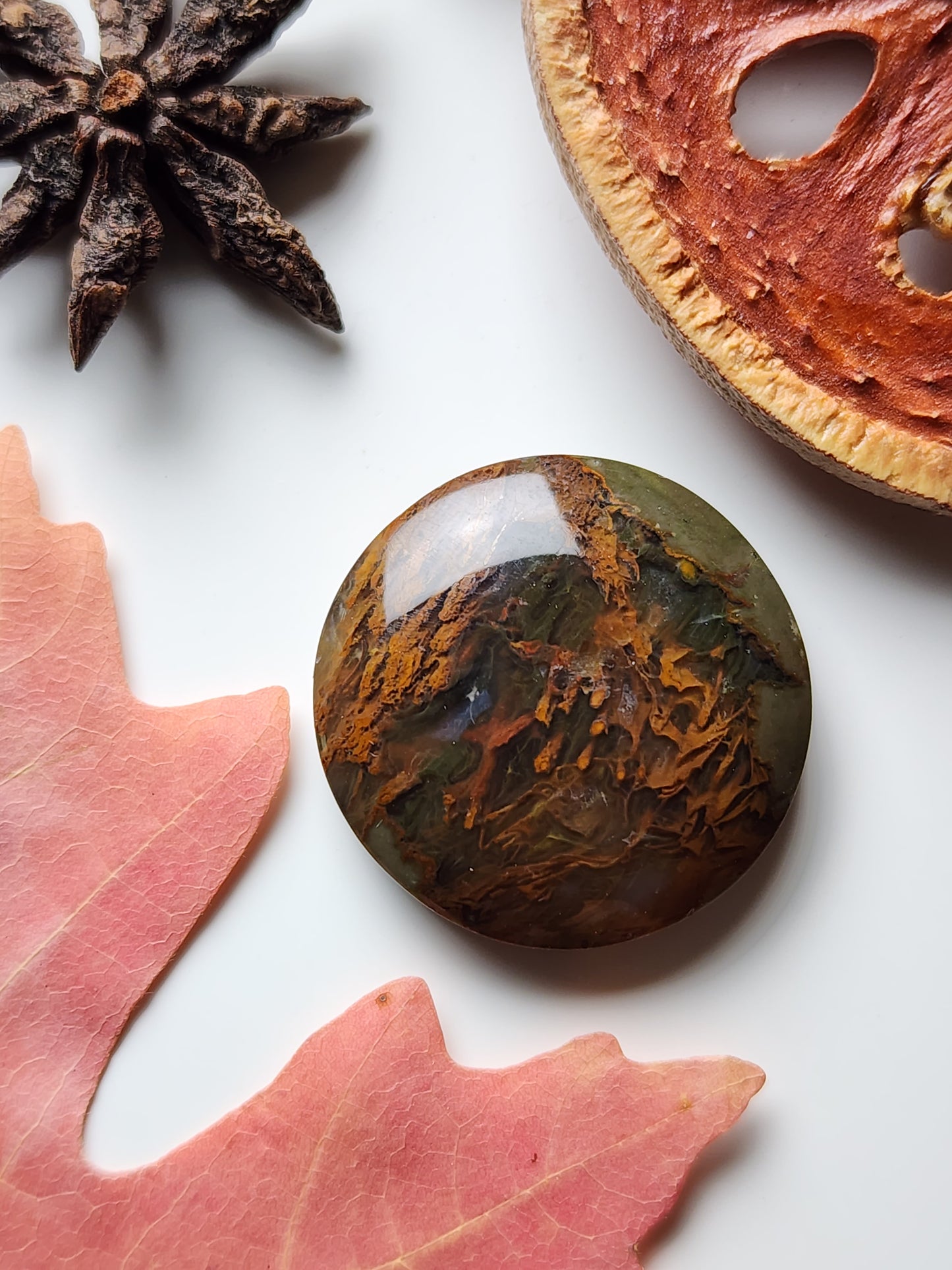 Priday Thunderegg moss agate