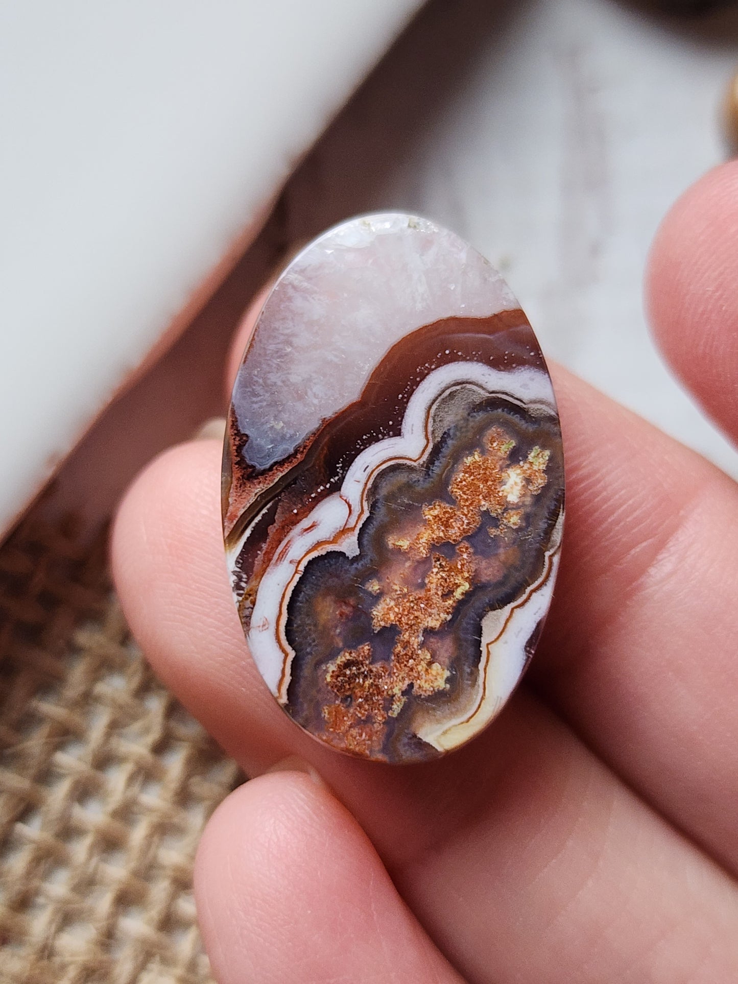 Purple passion agate