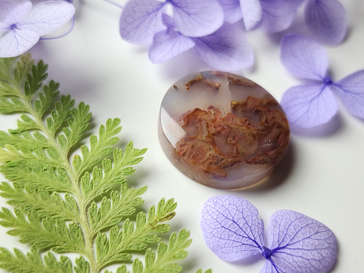 Priday Thunderegg moss agate