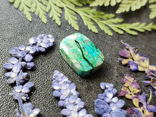 Inspiration mine Chrysocolla Malachite gem silica