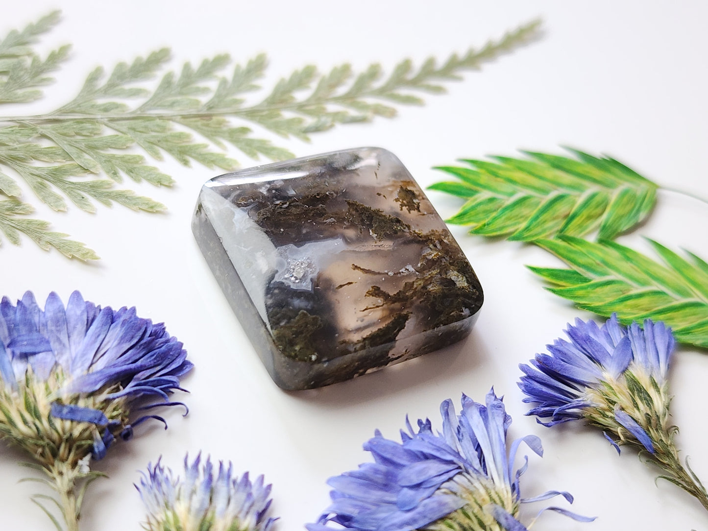 Priday Thunderegg moss agate