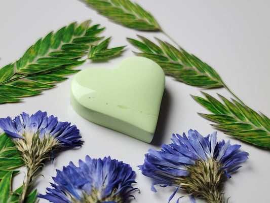 Lemon Chrysoprase heart