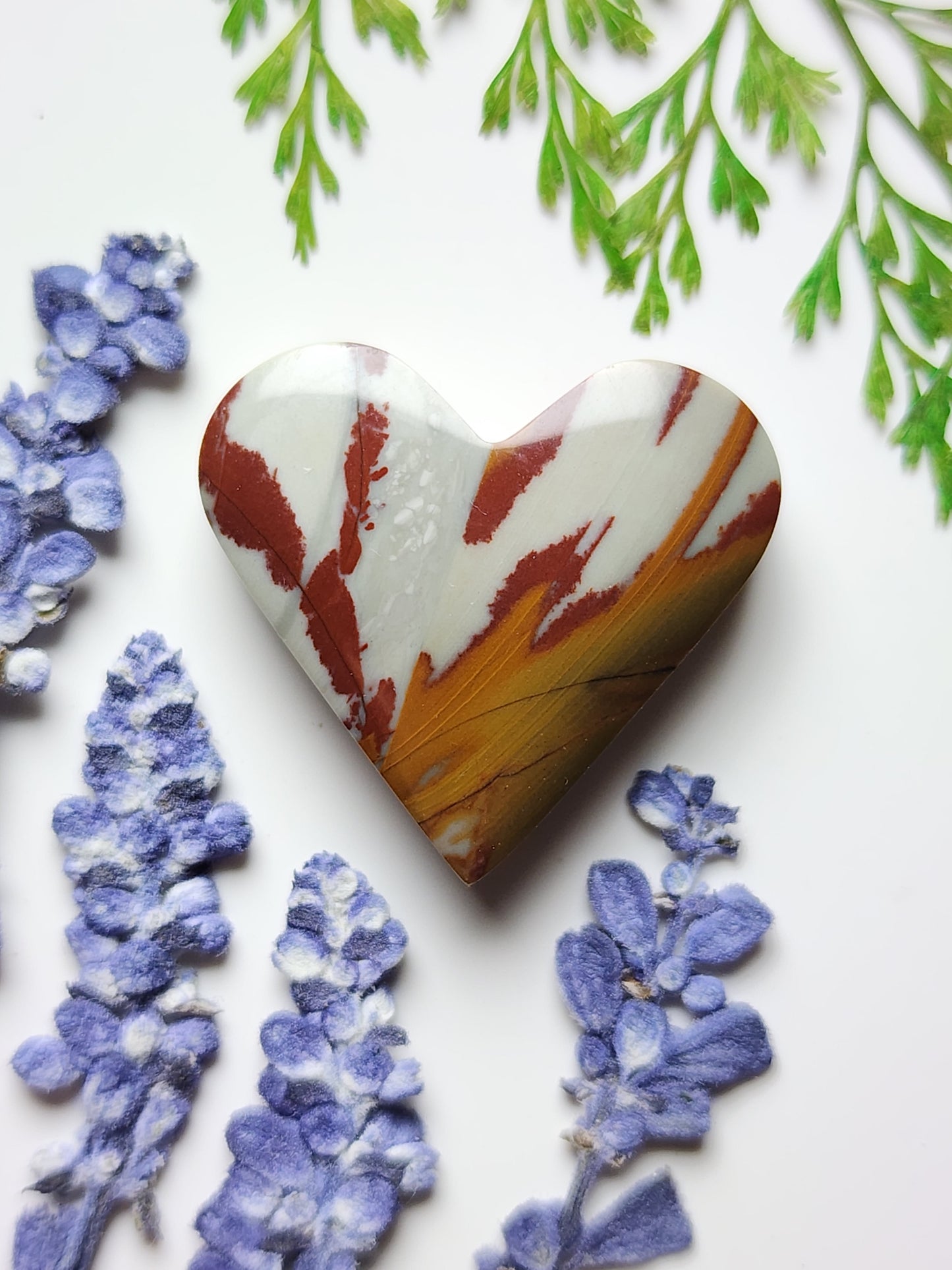 Owyhee jasper heart
