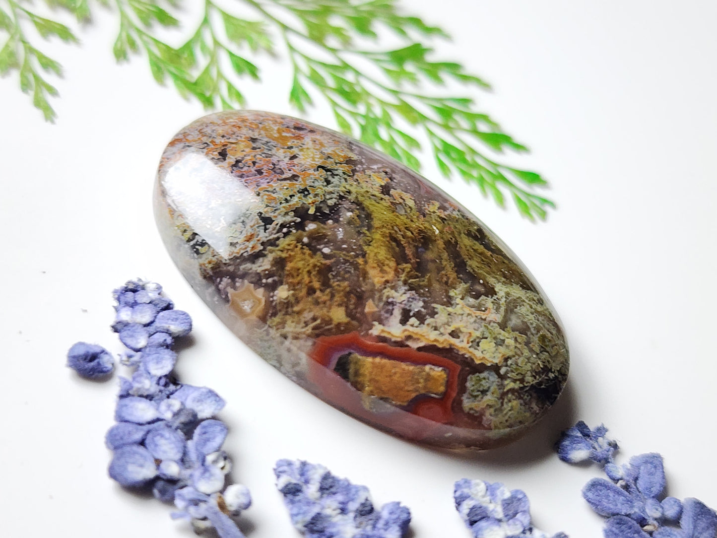 Agua Nueva moss agate