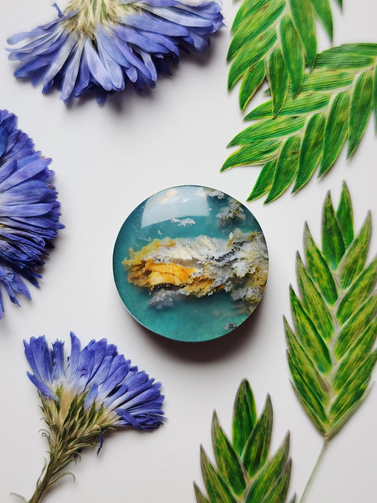 North ridge plume agate Doublet