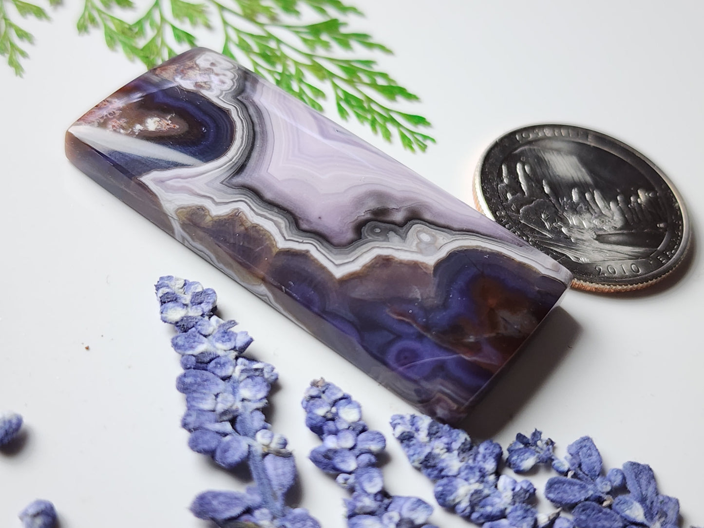 Purple passion agate