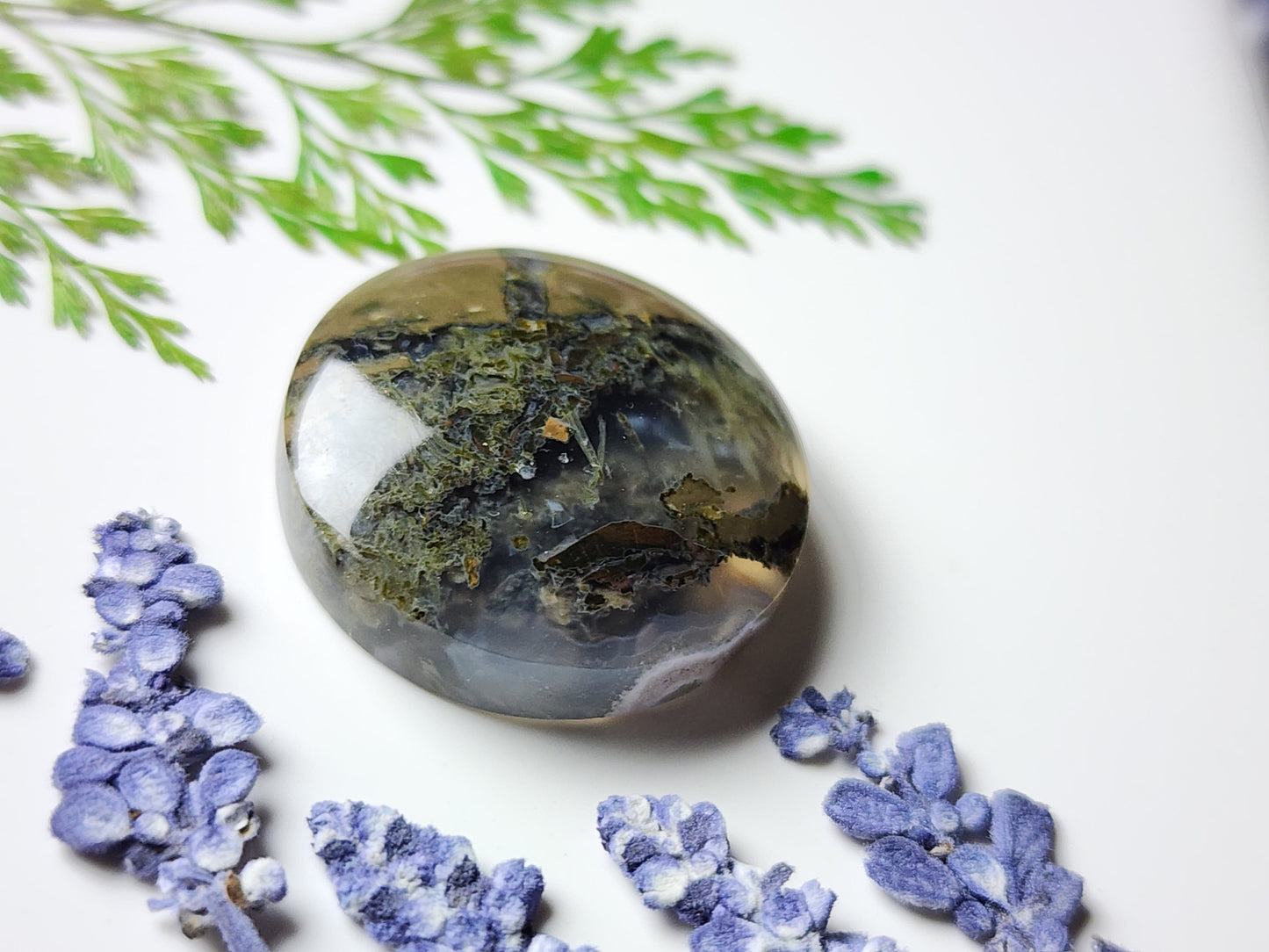 Priday Thunderegg moss agate