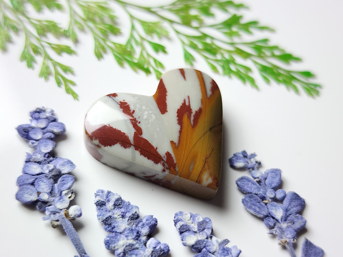 Owyhee jasper heart