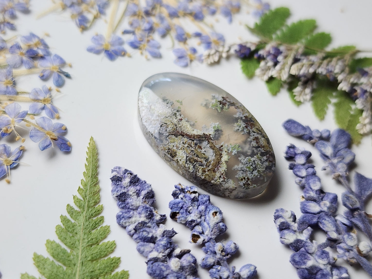 Garden moss agate