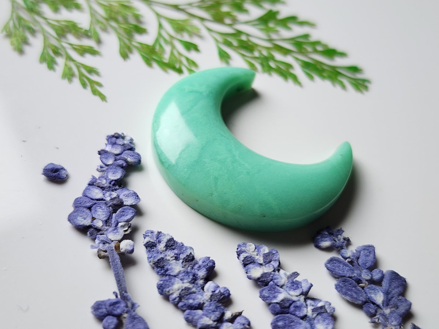 Newman Chrysoprase crescent