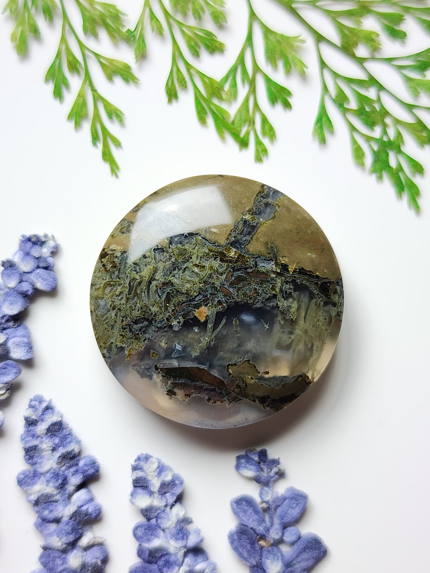 Priday Thunderegg moss agate