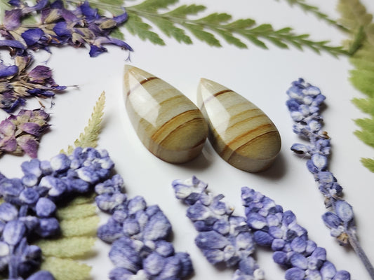 Cripple Creek jasper pair