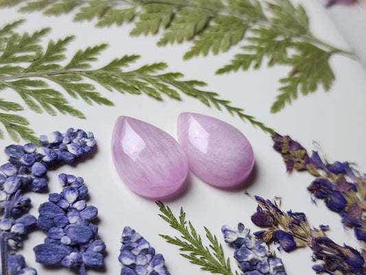 Lavender Kunzite pair