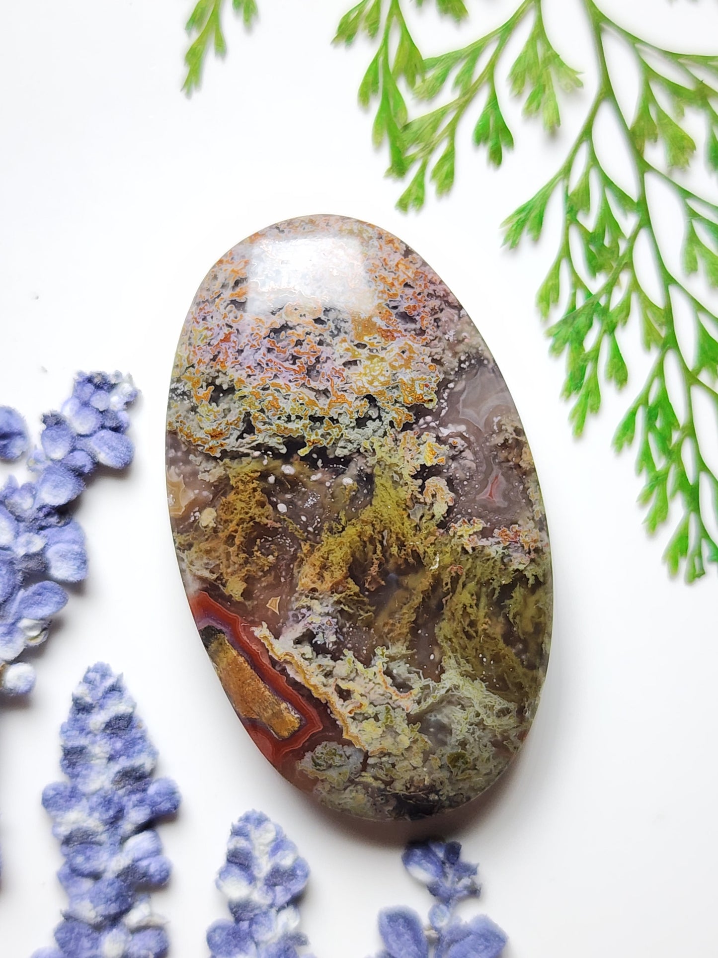 Agua Nueva moss agate
