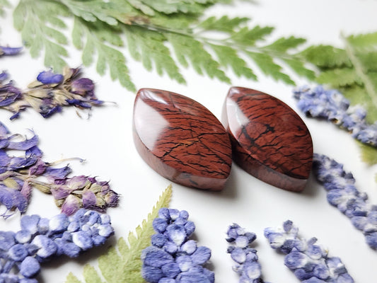 Indian paint stone pair