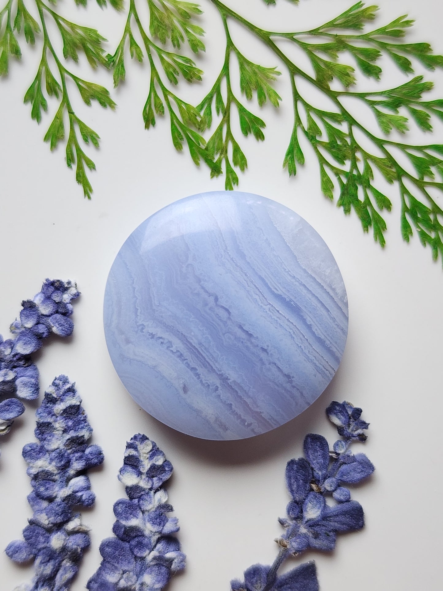 Blue lace agate