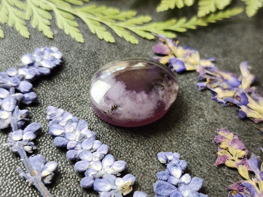 Amethyst sage agate