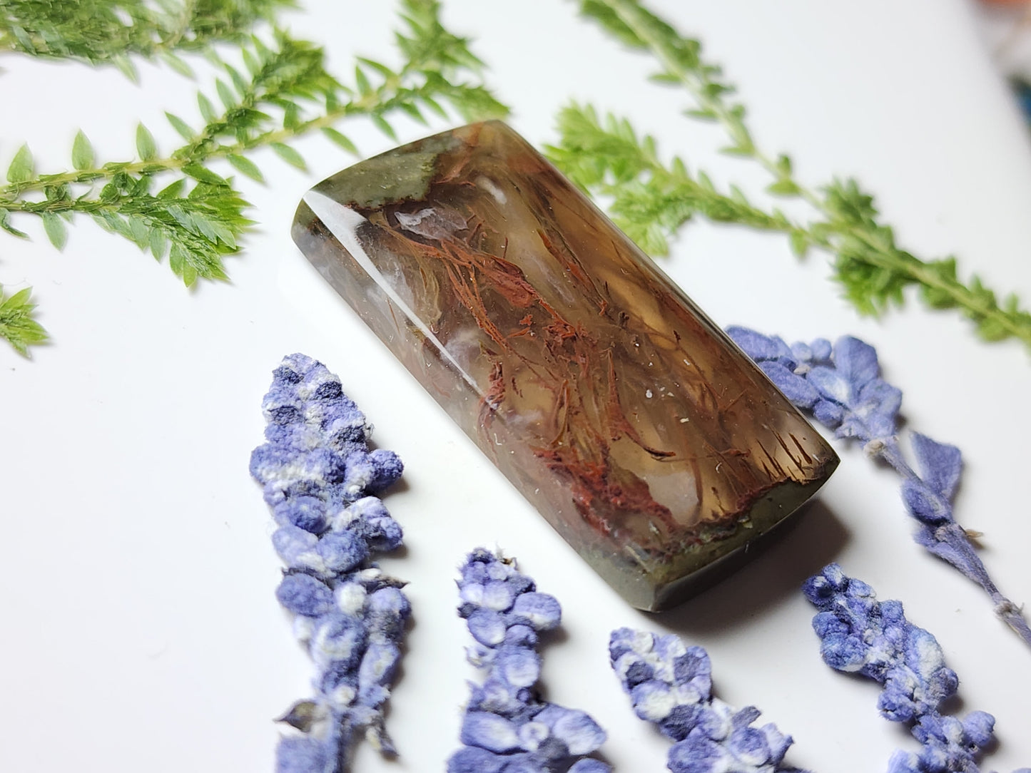 Priday Thunderegg moss agate