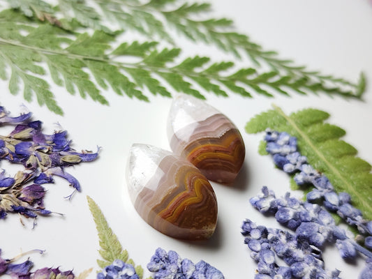 Agua Nueva agate pair