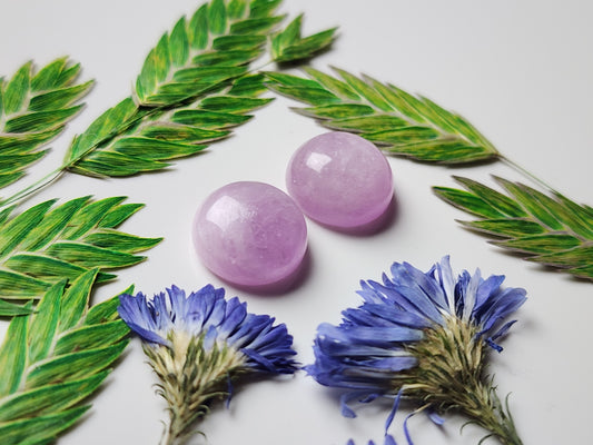 Lavender Kunzite pair