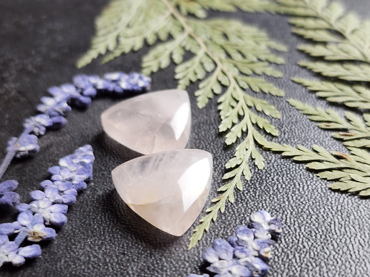 Rose Quartz pair