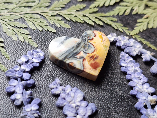 Galaxy Rhyolite heart