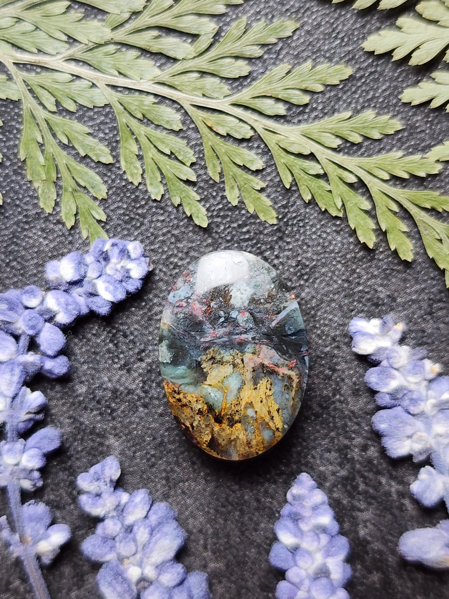 Clear creek plasma agate