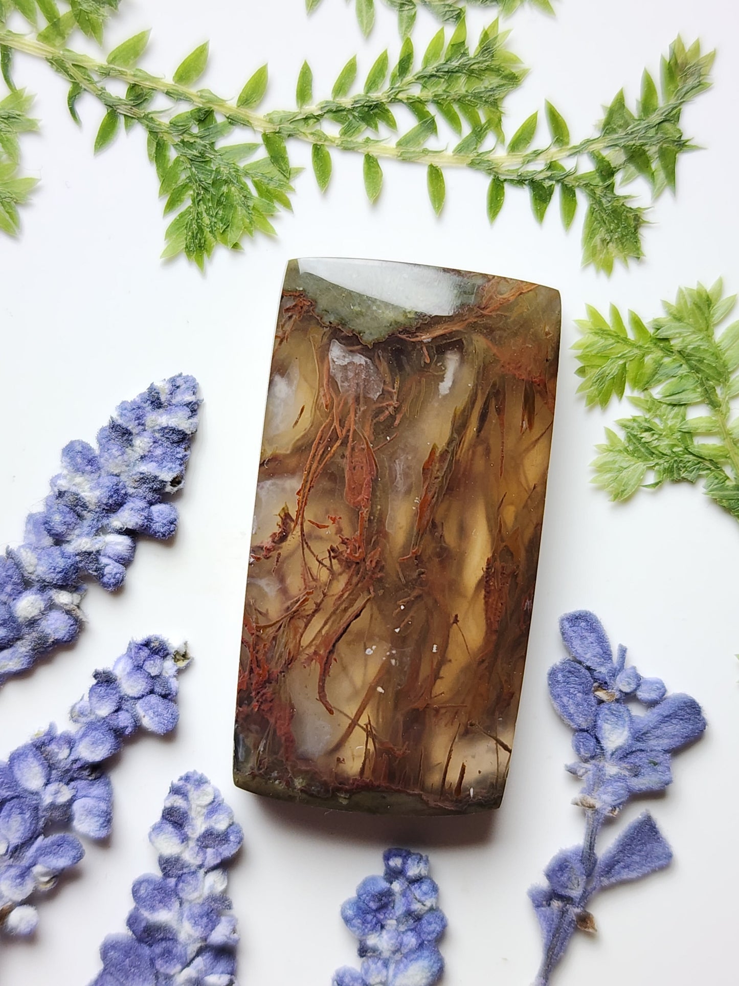 Priday Thunderegg moss agate