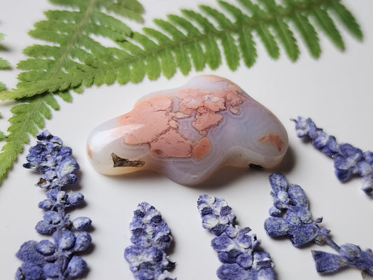 Cotton candy agate cloud