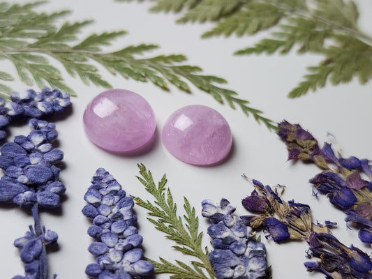 Lavender Kunzite pair