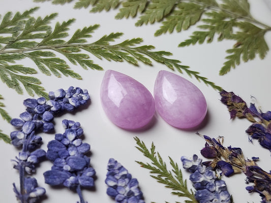 Lavender Kunzite pair