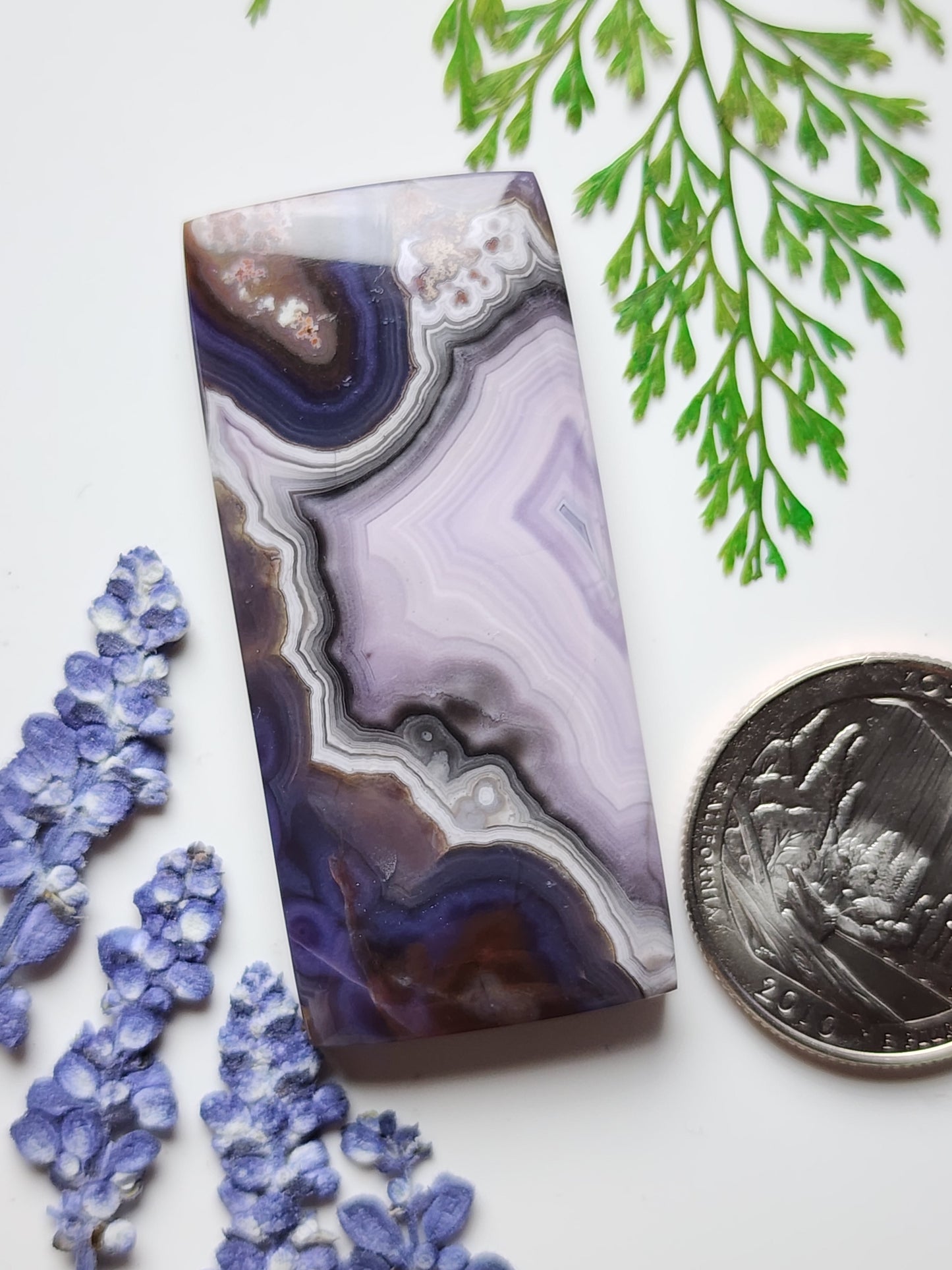 Purple passion agate