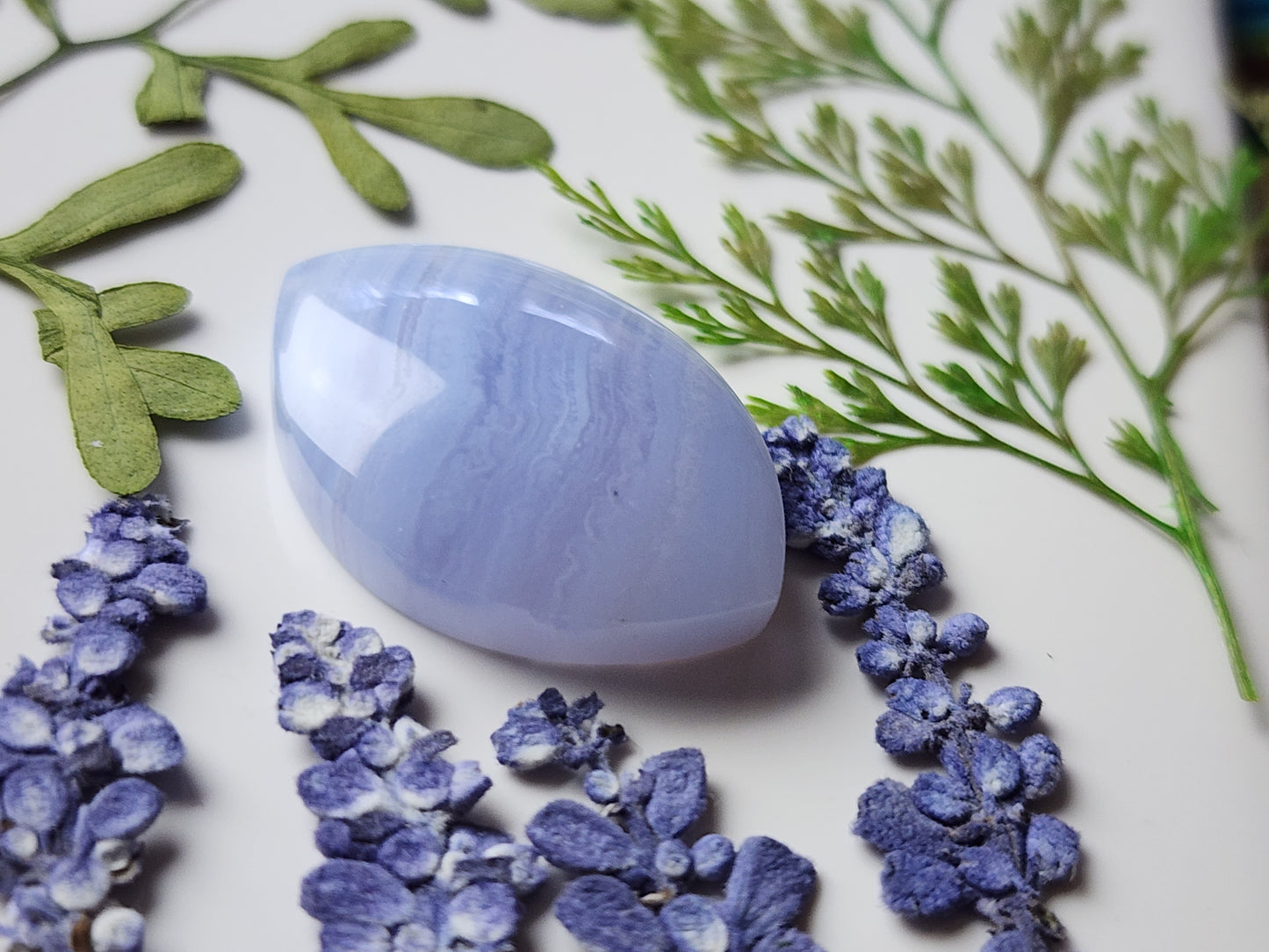 Blue lace agate