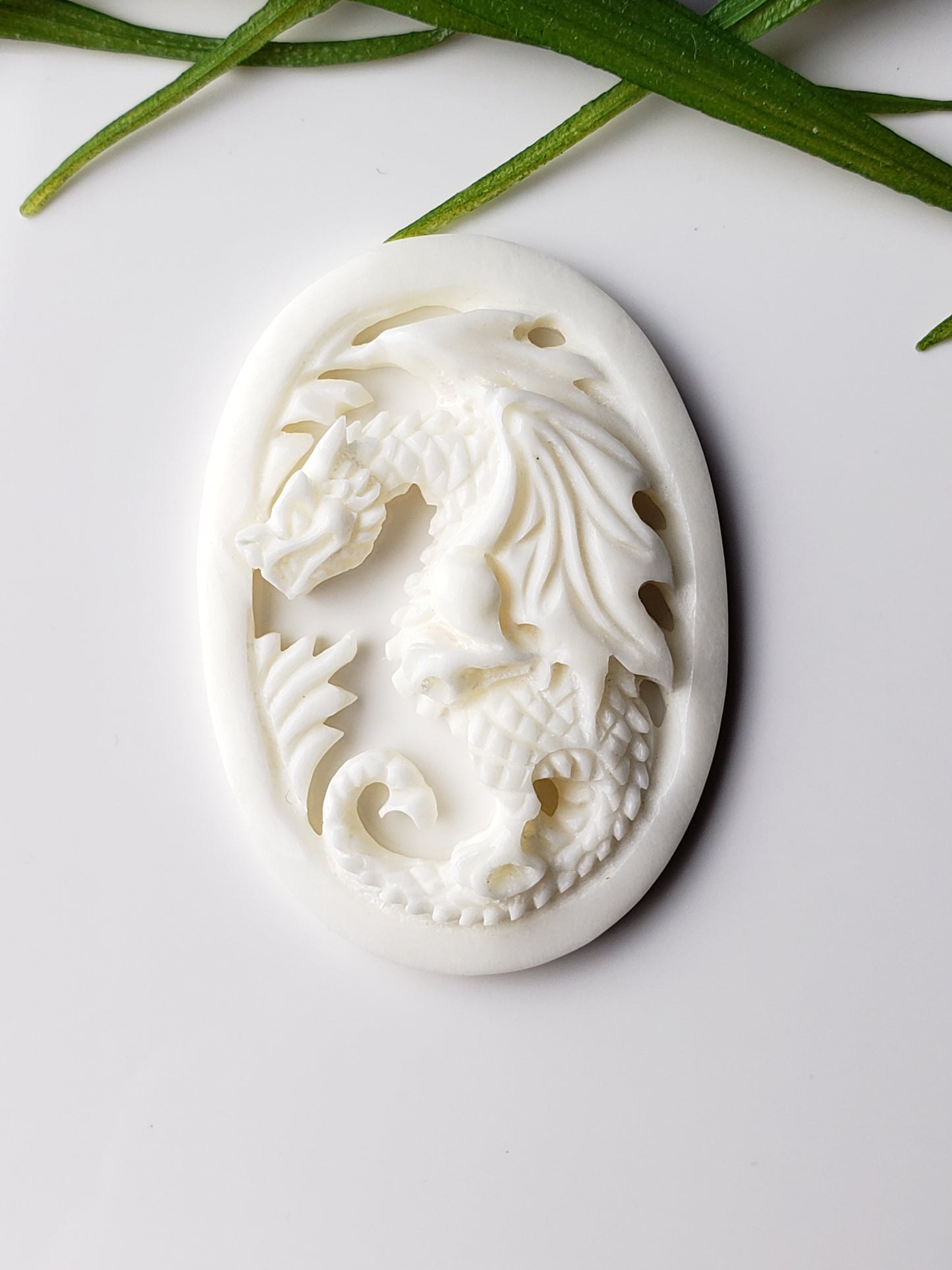 Dragon carving