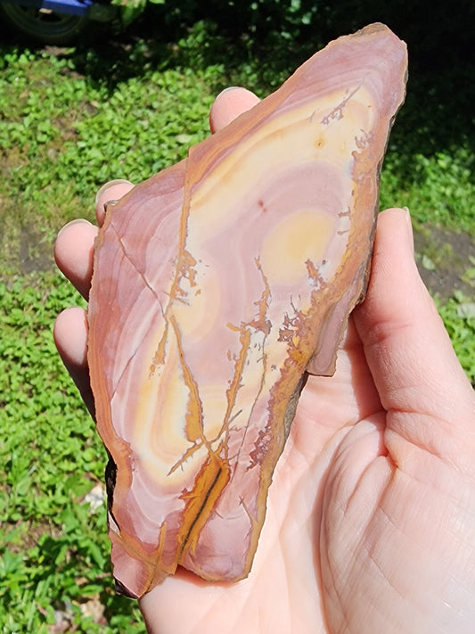 Red Falcon jasper slab