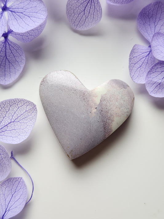 Hyacinth jasper heart